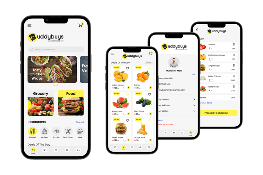 Buddybuys Delivery App, India