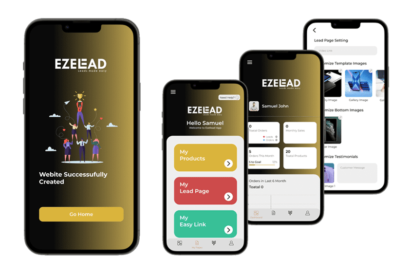 Ezelead Web Creator App 